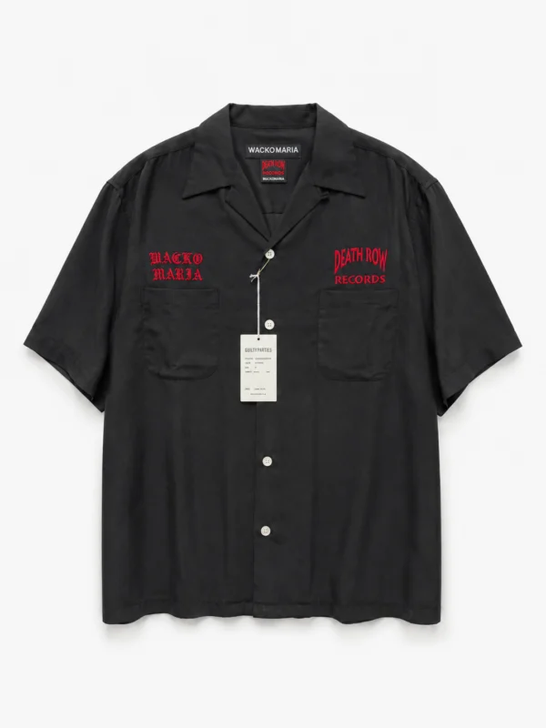 S__58777646_0 WACKO MARIA × DEATH ROW RECORDS 50'S 開領襯衫 黑色款