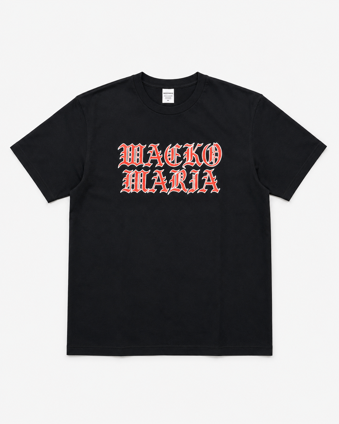 WACKO MARIA WASHED HEAVY WEIGHT CREW NECK T-SHIRT