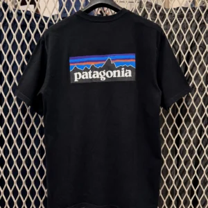 Patagonia Logo Tee 黑色山脈 經典Logo 短袖 T-shirt