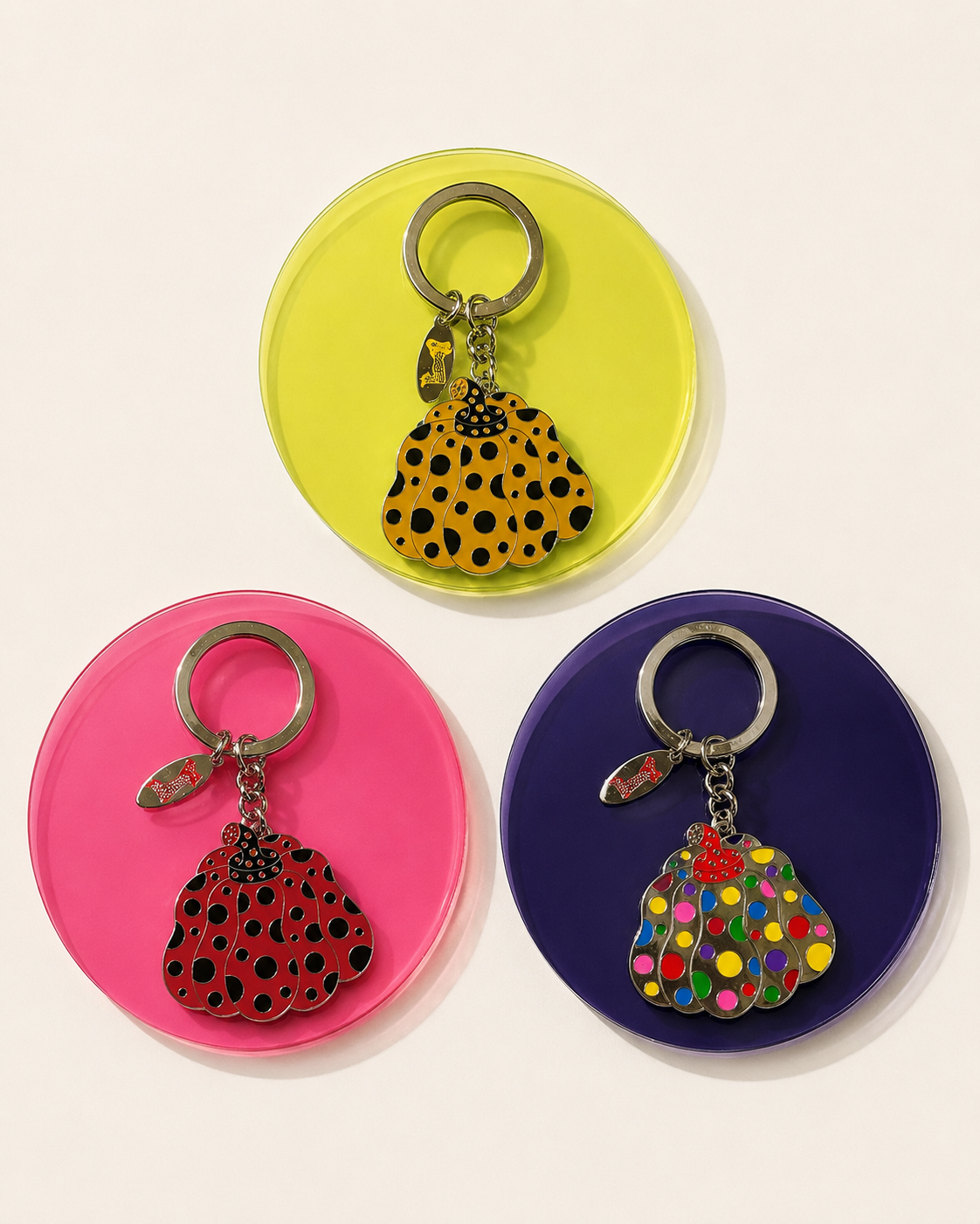 草間彌生 Yayoi Kusama｜南瓜藝術鑰匙圈 日本買付｜少量入荷