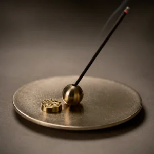 能作 NOUSAKU 圓珠線香座組－純錫 傳統金屬鑄造、手工製作 日本買付・少量入荷