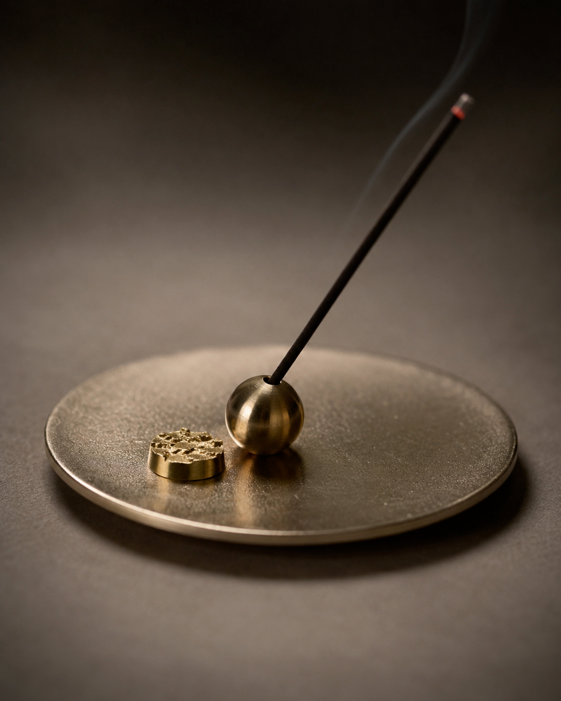 能作 NOUSAKU 圓珠線香座組-純錫 傳統金屬鑄造、手工製作 日本買付・少量入荷