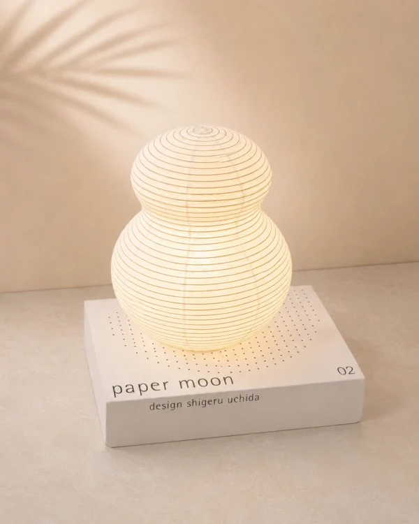 S__60112903_0 Paper Moon 和紙桌燈|日本岐阜提燈工藝 日本買付・少量入荷